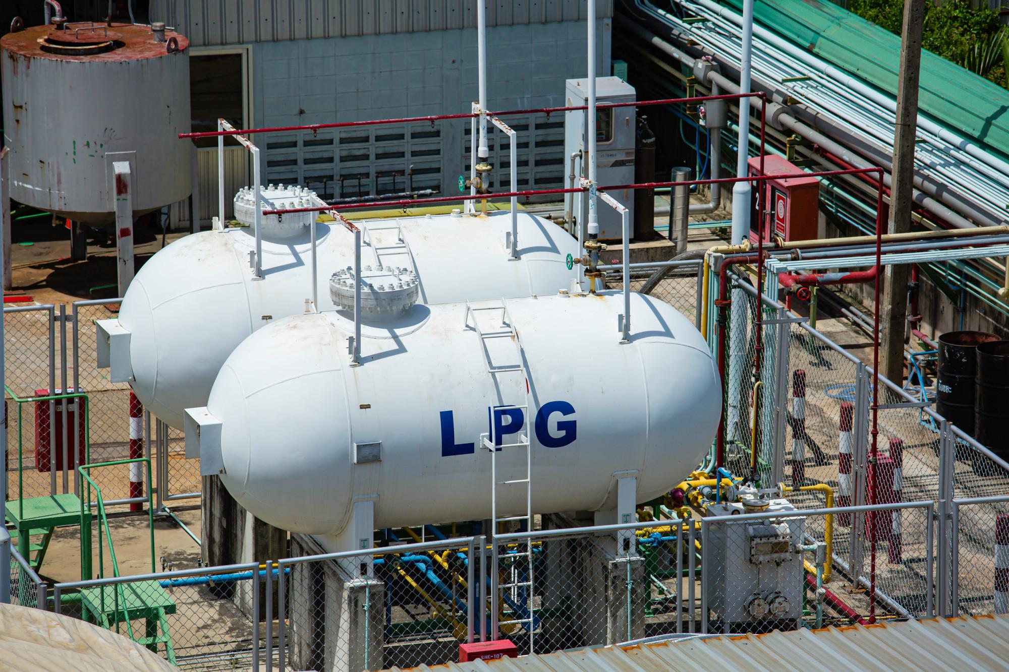 liquid petroleum gas tank